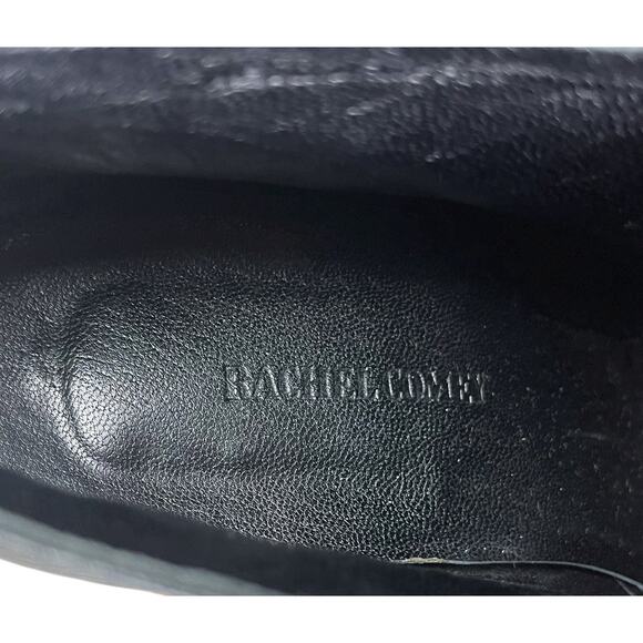 Rachel Comey Ibex Leather Lace-Up Booties Black Ankle Boots Size 9 - Picture 11 of 11